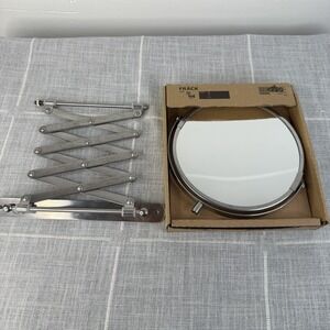 IKEA FRACK Mirror Extendable Makeup Shaving Wall Mount - Open Box